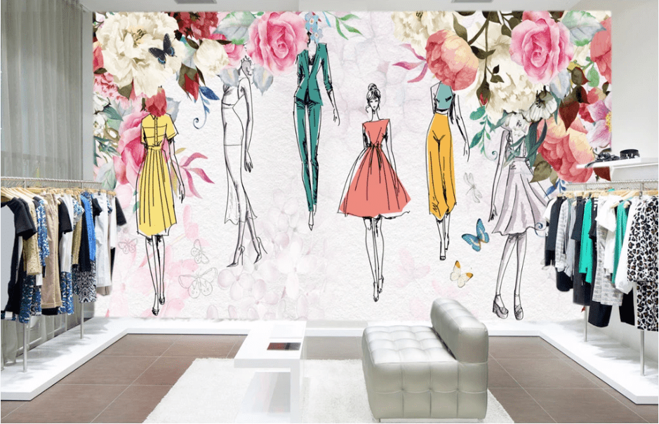 3D Dress Modeling WC298 Wall Murals Wallpaper AJ Wallpaper 2