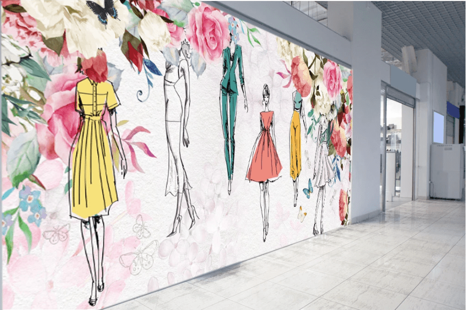 3D Dress Modeling WC298 Wall Murals Wallpaper AJ Wallpaper 2