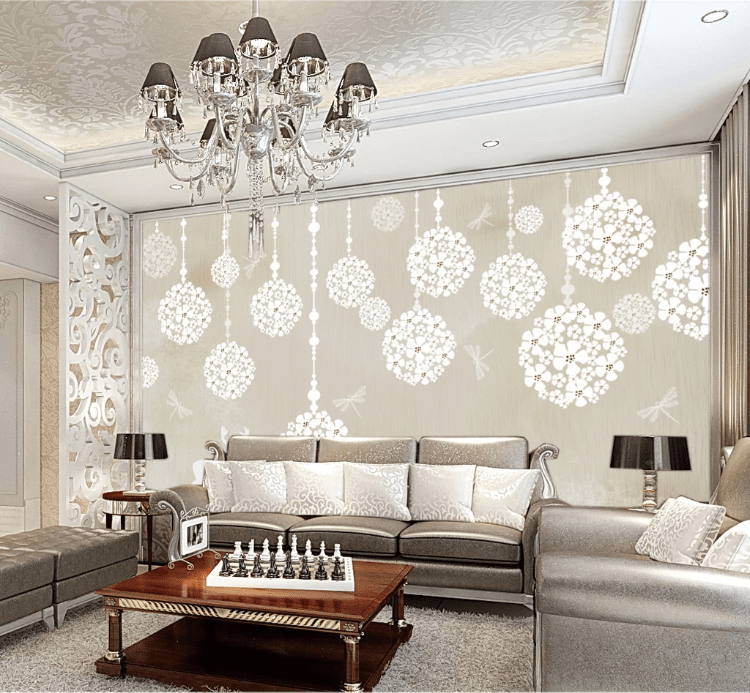 3D White Deer WC231 Wall Murals Wallpaper AJ Wallpaper 2