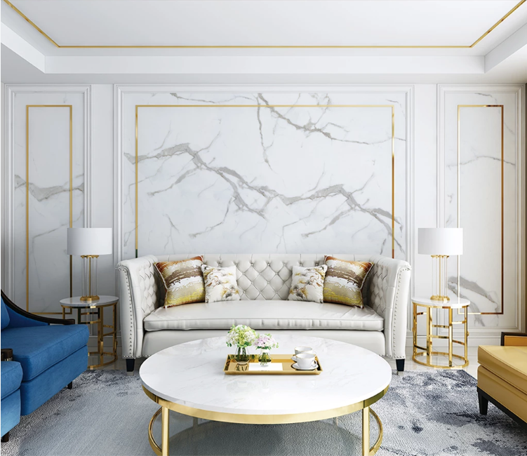 3D Black Crack WC2137 Wall Murals