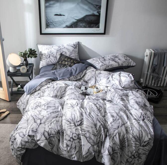 3D Gray Pattern 7085 Bed Pillowcases Quilt