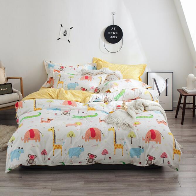 3D Cartoon Little Animals 6160 Bed Pillowcases Quilt