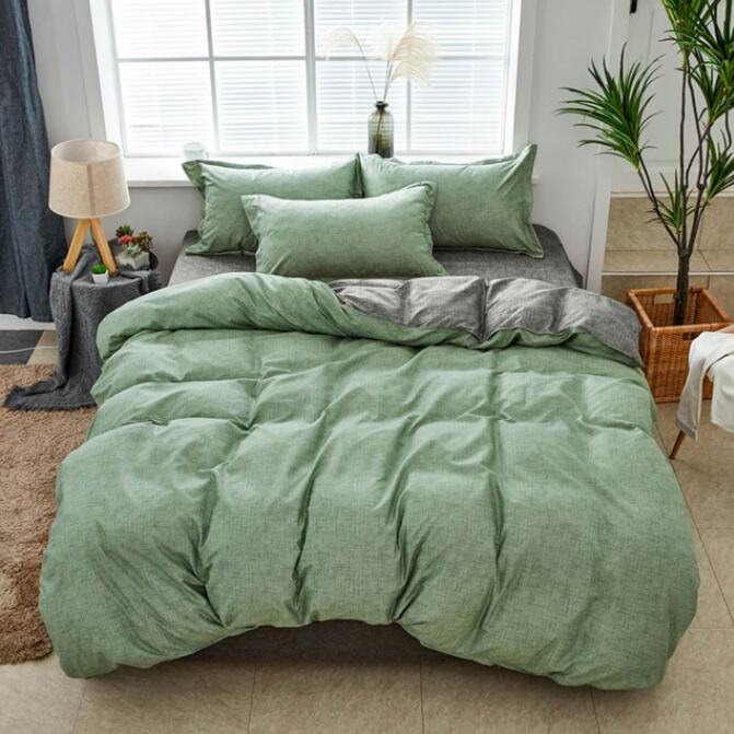 3D Green 7141 Bed Pillowcases Quilt