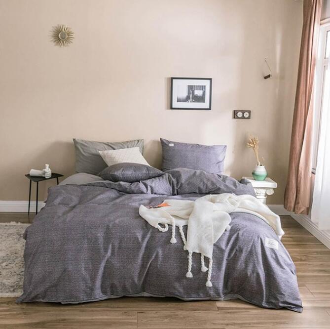 3D Gray 6196 Bed Pillowcases Quilt