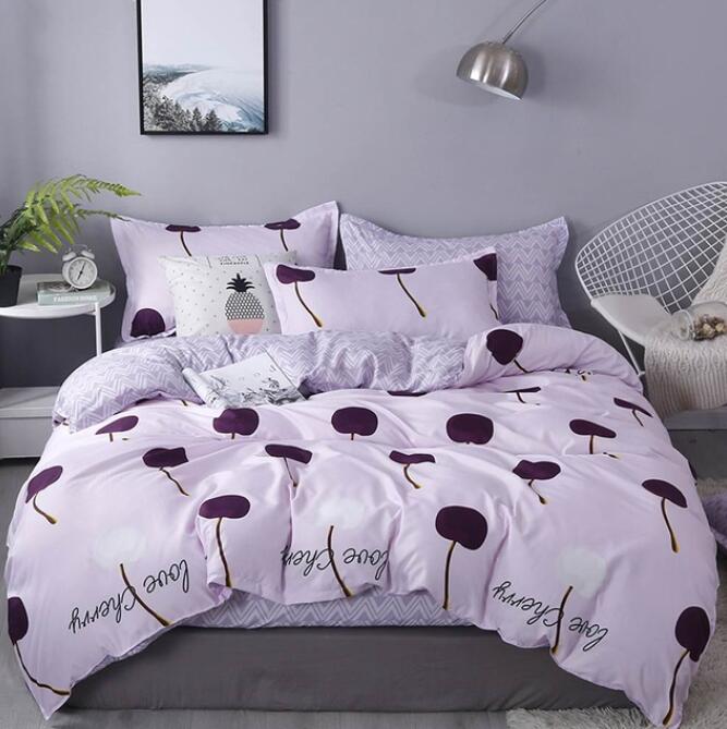 3D Purple Dots 5135 Bed Pillowcases Quilt