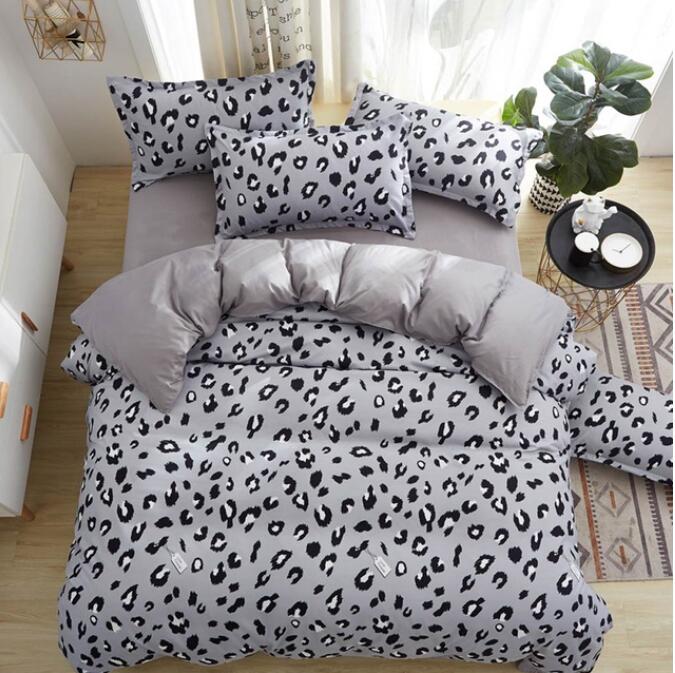 3D Leopard 7157 Bed Pillowcases Quilt