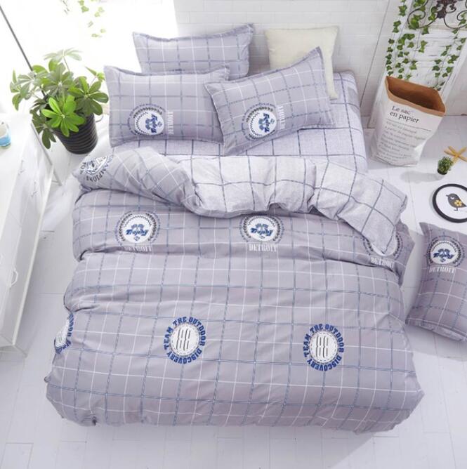 3D Gray Circle 7167 Bed Pillowcases Quilt