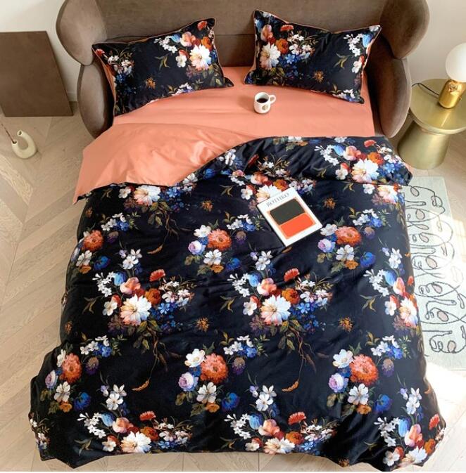 3D Bouquet 7115 Bed Pillowcases Quilt