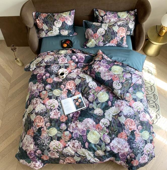 3D Flower Bush 7117 Bed Pillowcases Quilt