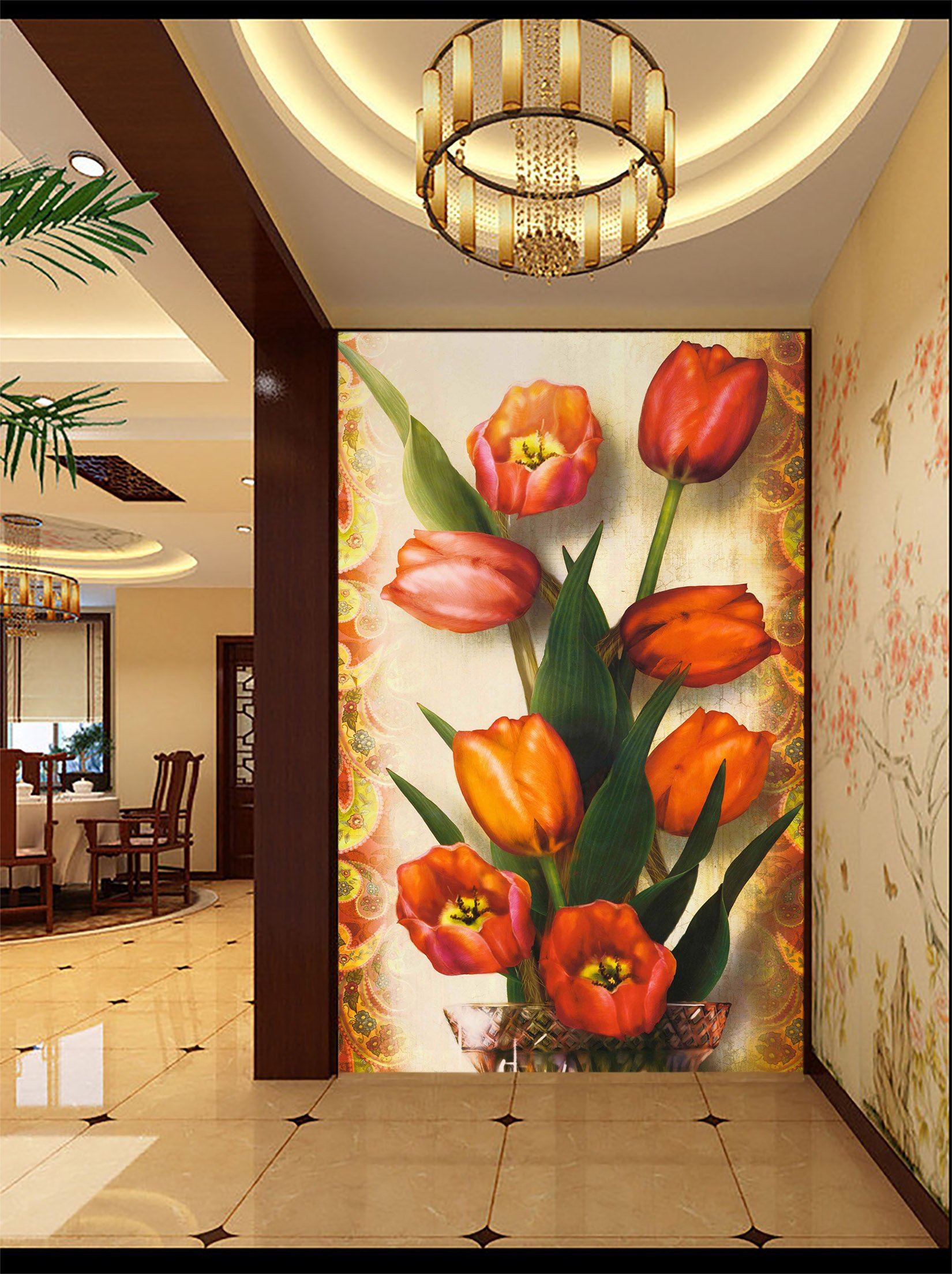 3D Bouquets Of Roses 802 Wallpaper AJ Wallpaper