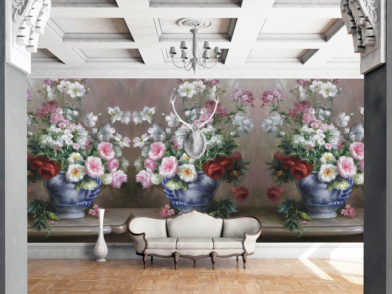 Beautiful Flowers Vase 2 Wallpaper AJ Wallpaper