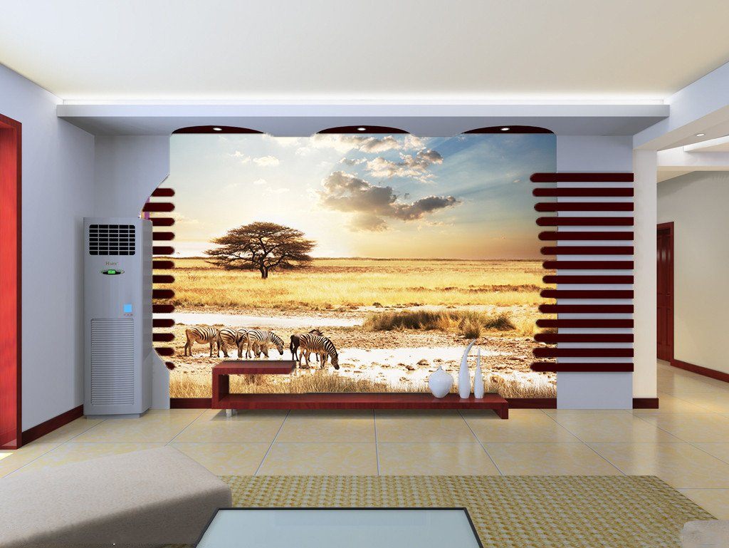 Zebra Herd Wallpaper AJ Wallpaper