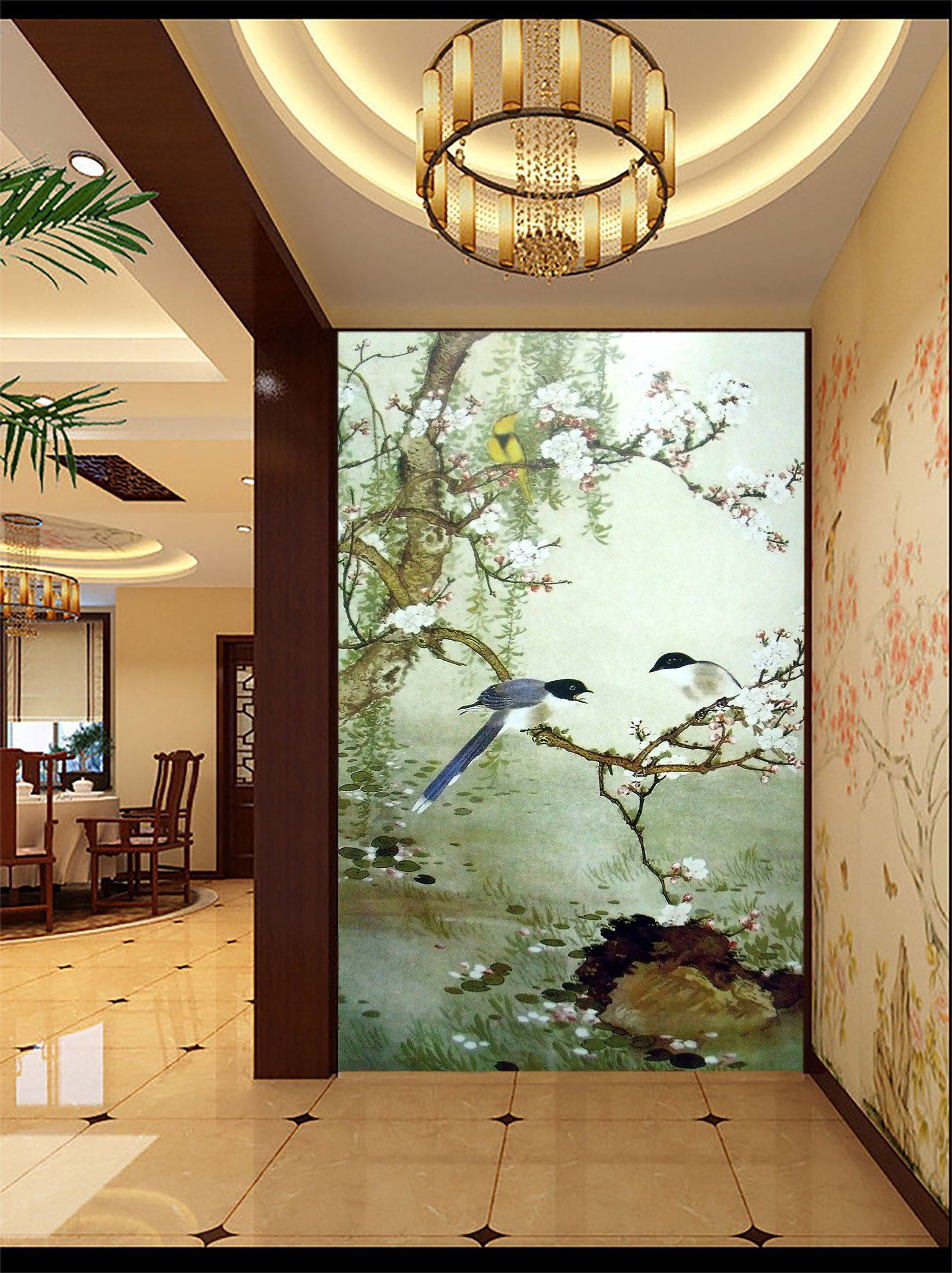 3D Tree Bird Tweet 798 Wallpaper AJ Wallpaper