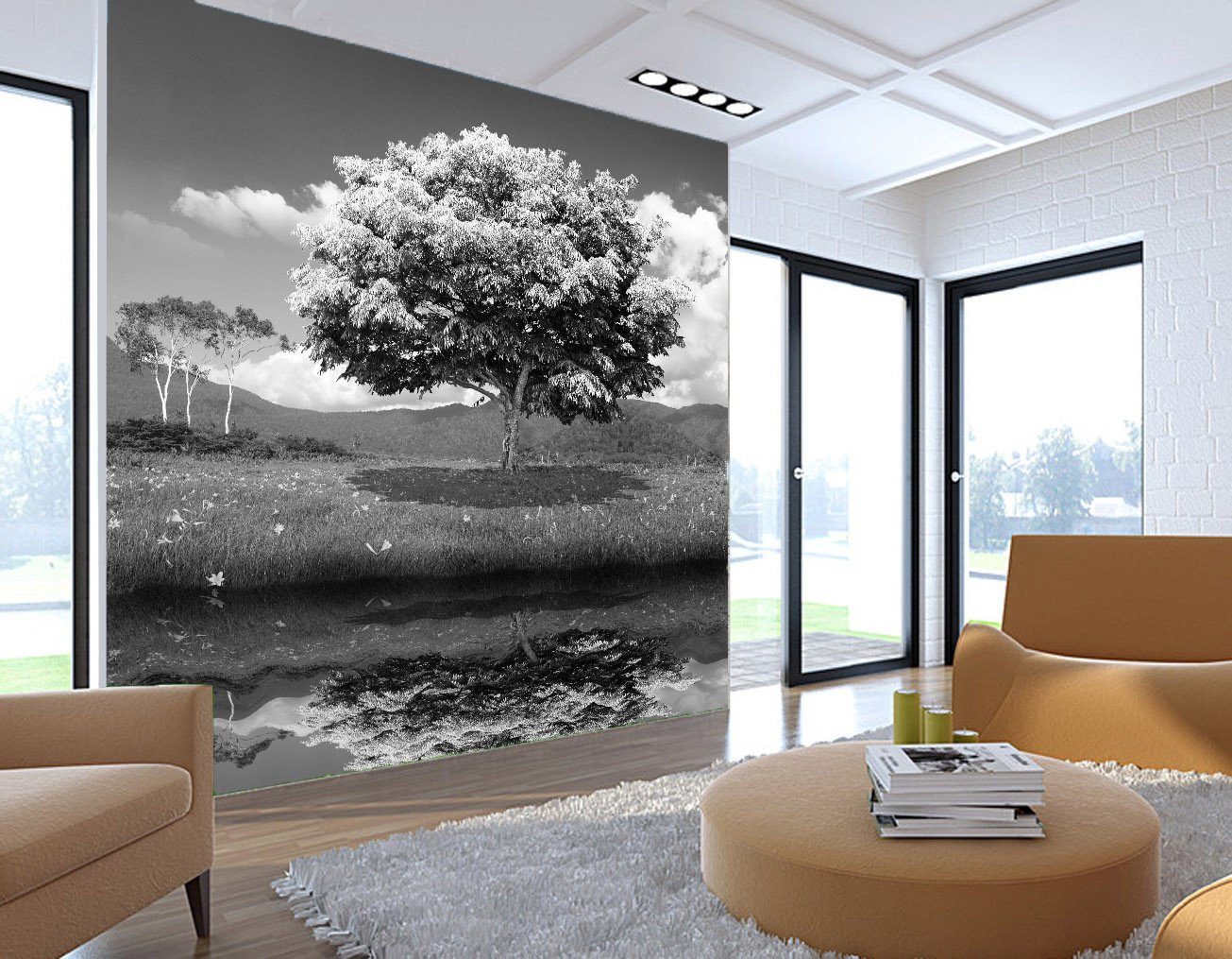 Lush Tree Wallpaper AJ Wallpaper