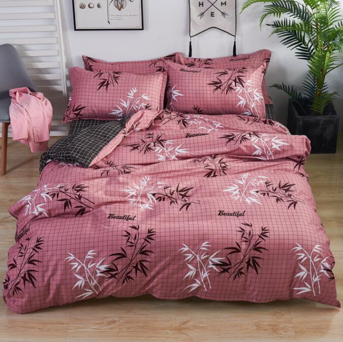 3D Red Background Branches 12161 Bed Pillowcases Quilt