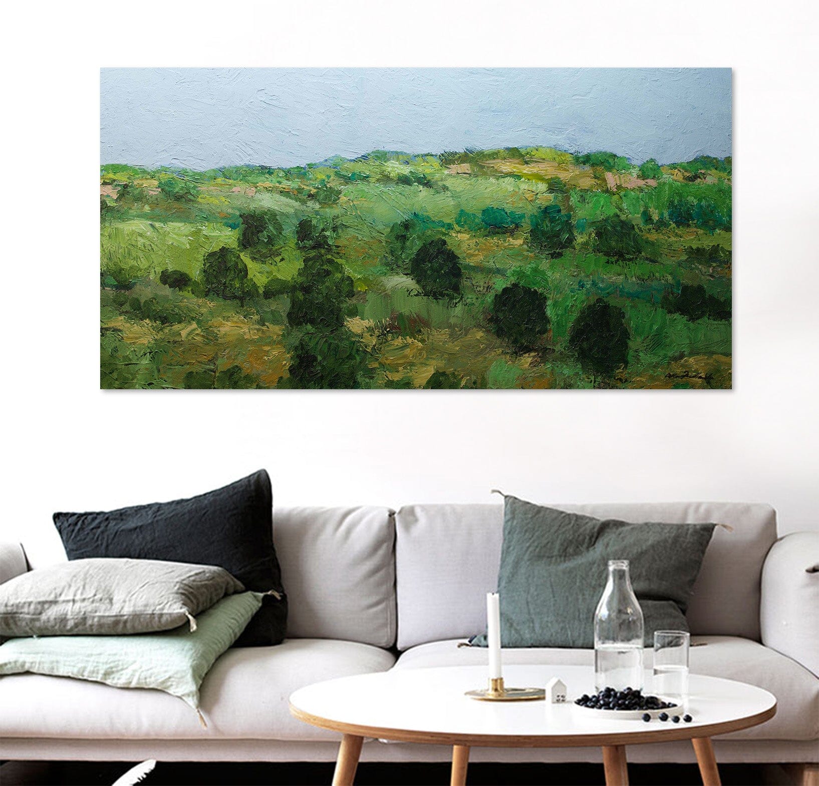 3D Green Forest 207 Allan P. Friedlander Wall Sticker Wallpaper AJ Wallpaper 2