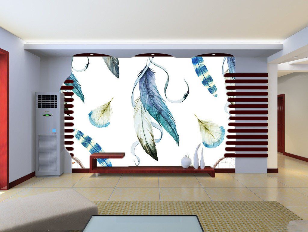 Various Feathers Wallpaper AJ Wallpaper