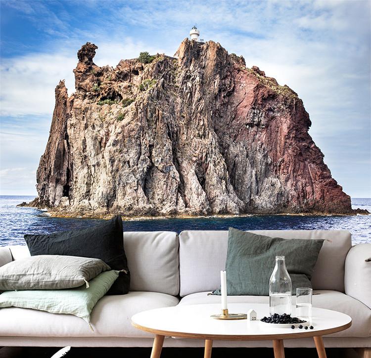 3D Rock Island 567 Wallpaper AJ Wallpaper