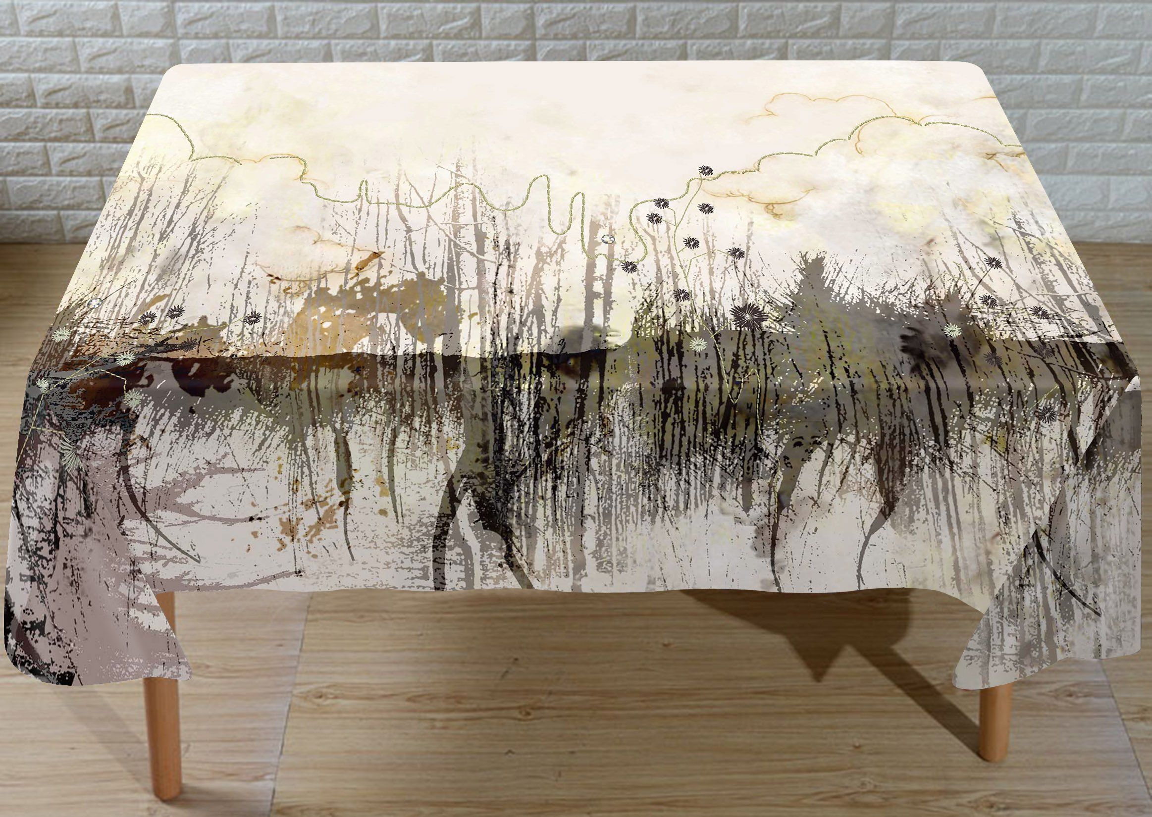 3D Simple Graffiti 246 Tablecloths Wallpaper AJ Wallpaper