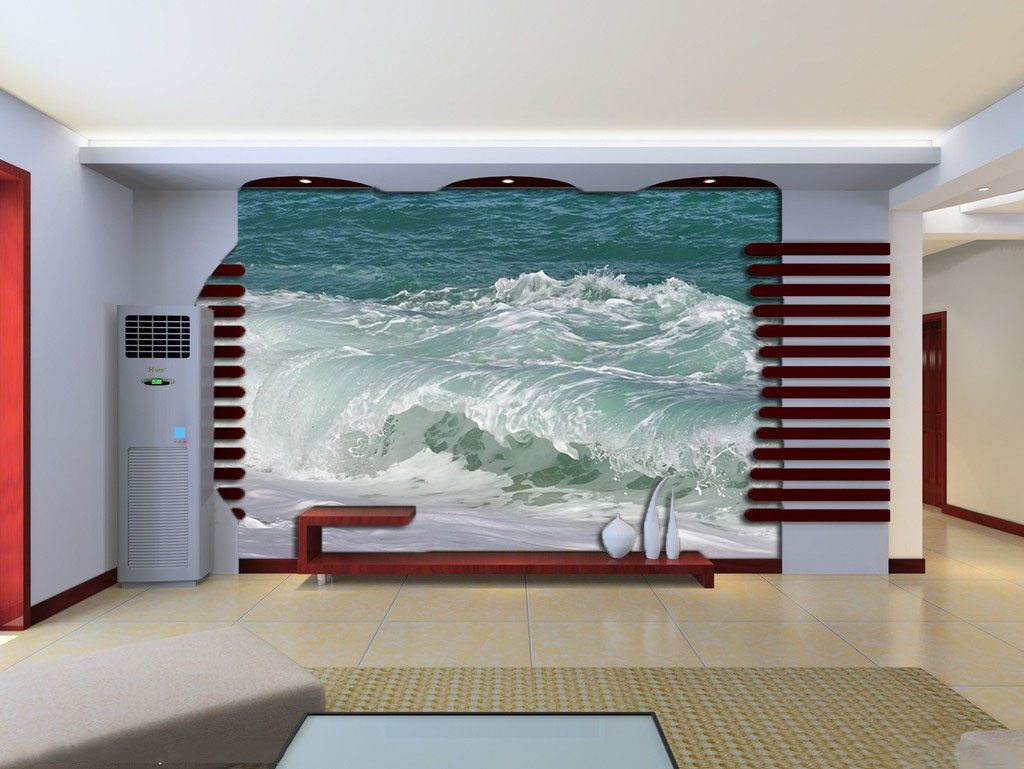 Rolling Waves Wallpaper AJ Wallpaper