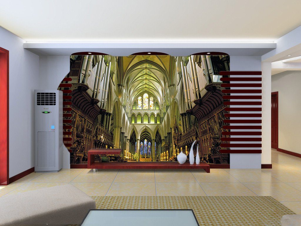 Grand Church Wallpaper AJ Wallpaper