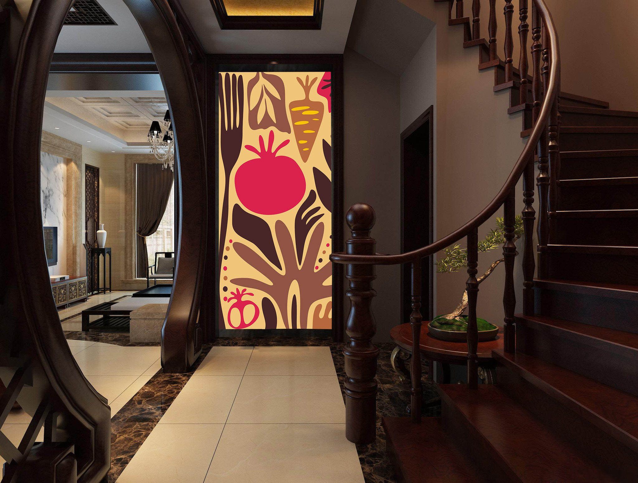 Food Patterns Wallpaper AJ Wallpaper