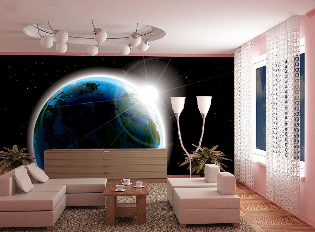 Sun Earth System Wallpaper AJ Wallpaper