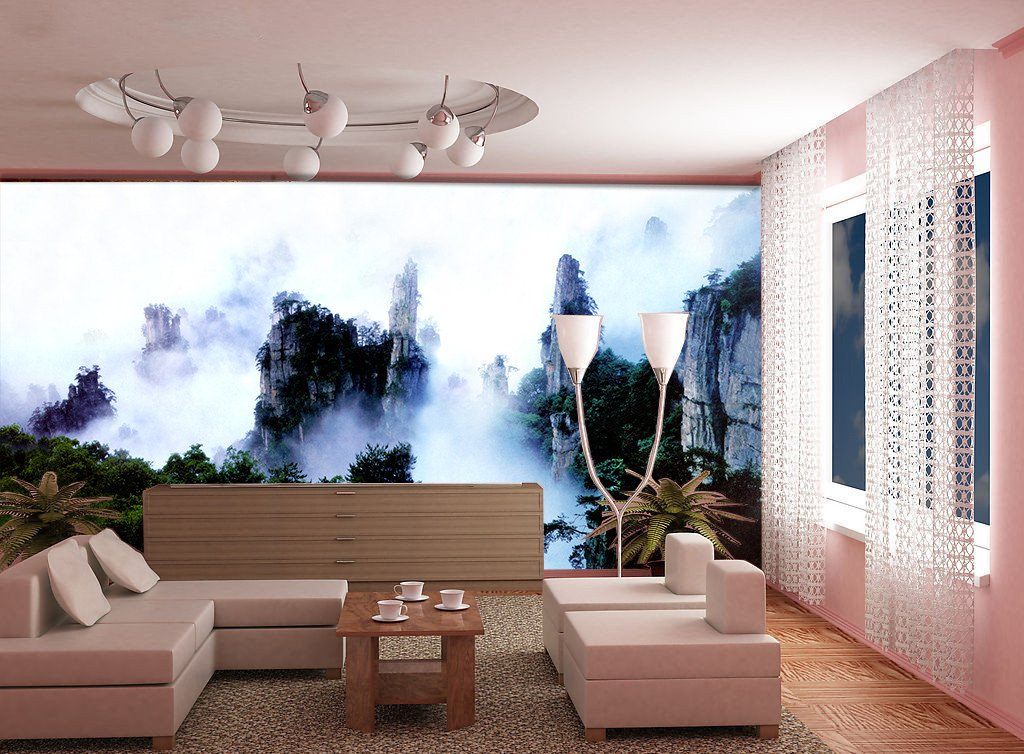 Foggy Mountains Wallpaper AJ Wallpaper