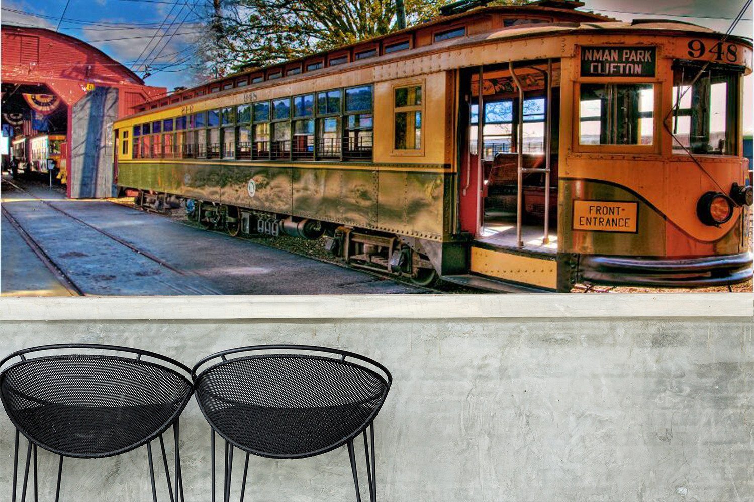 Old Train 57 Wallpaper AJ Wallpaper 1