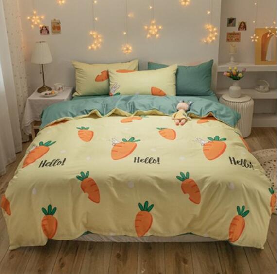 3D Carrot 40313 Bed Pillowcases Quilt
