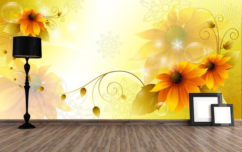 Blooming Flowers Wallpaper AJ Wallpaper