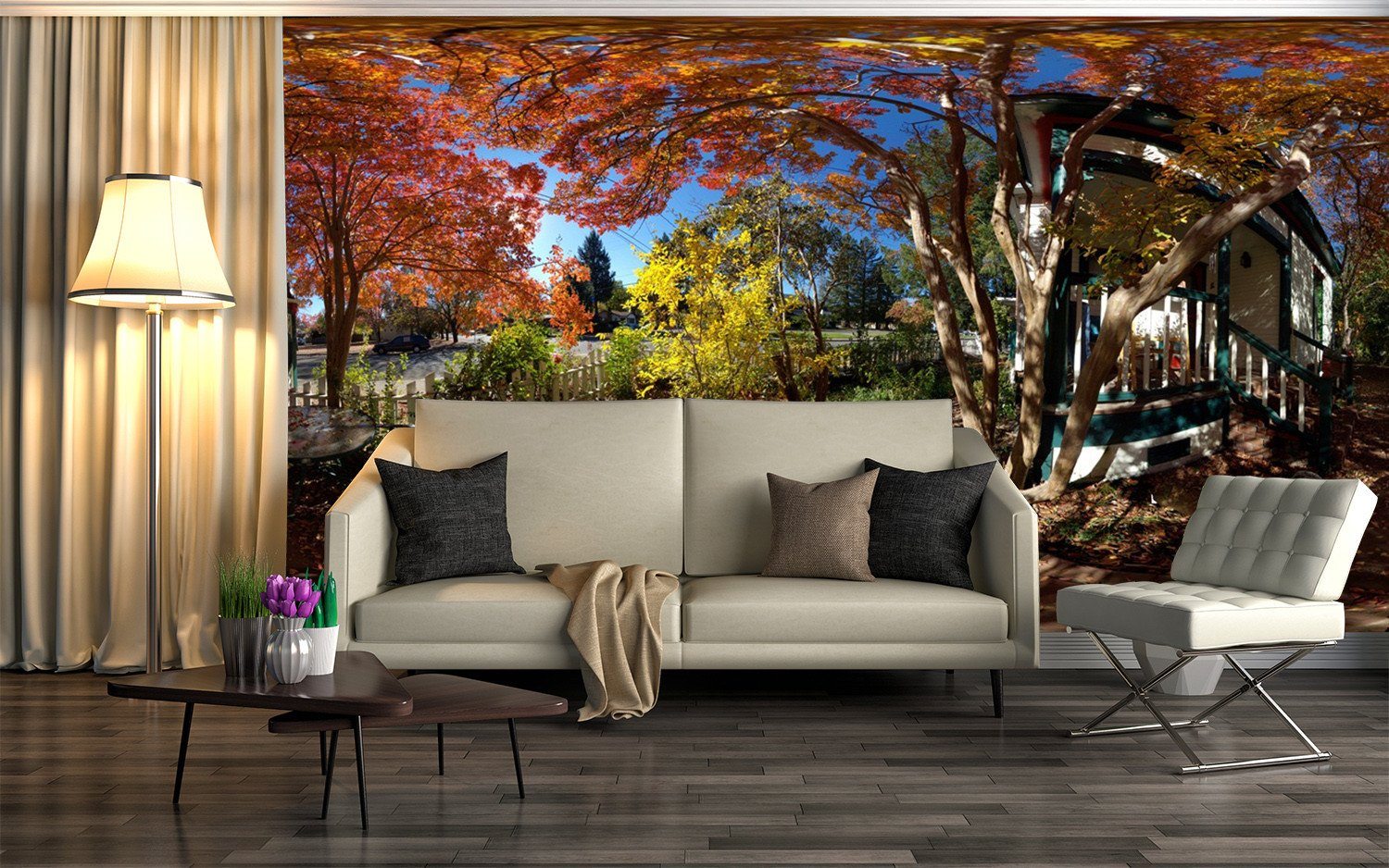 3D Maple Forest Tree 75 Wallpaper AJ Wallpaper