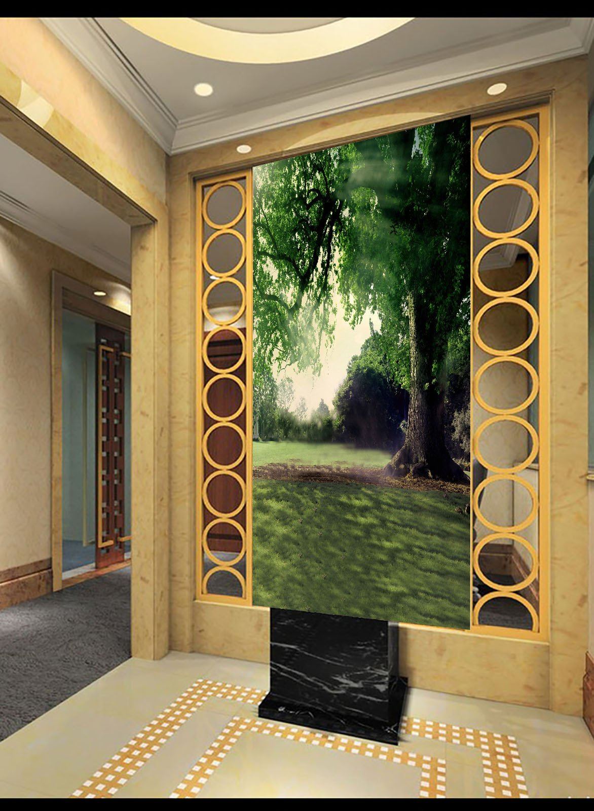 Big Green Trees 6 Wallpaper AJ Wallpaper