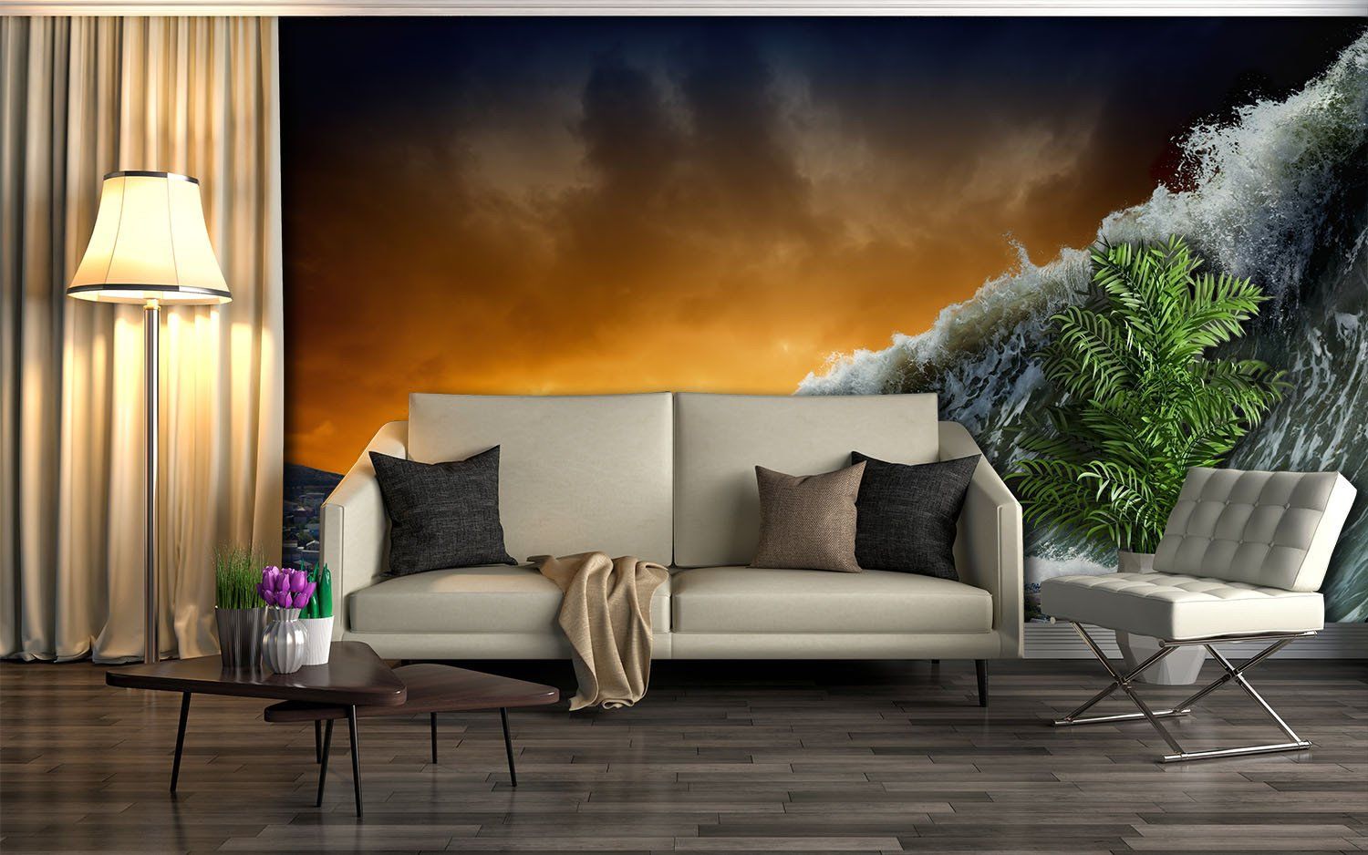 Tsunami Wallpaper AJ Wallpaper