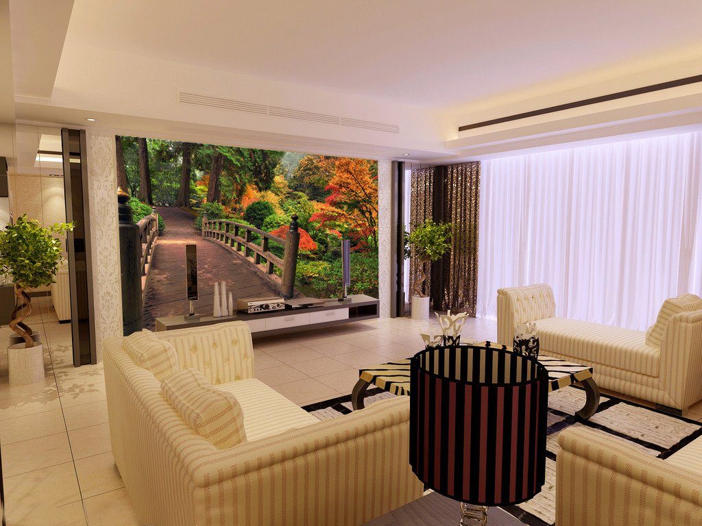 Forest Wooden Bridge 2 Wallpaper AJ Wallpaper