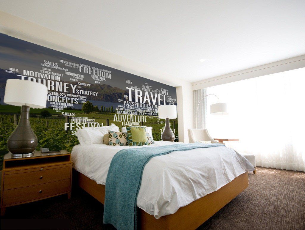 Travel Map Wallpaper AJ Wallpaper