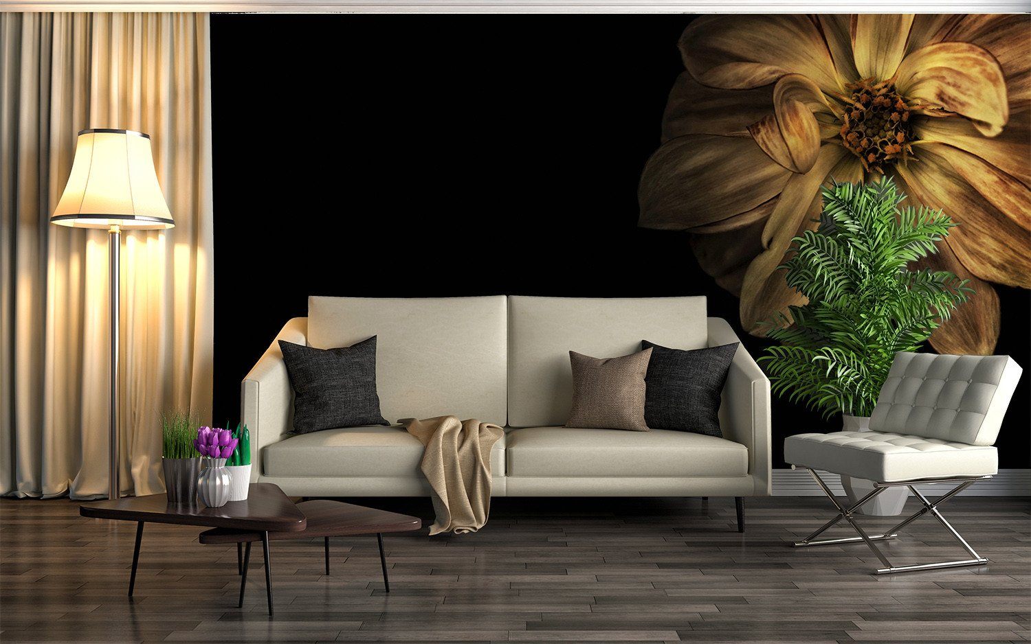 Elegant Blossom Wallpaper AJ Wallpaper