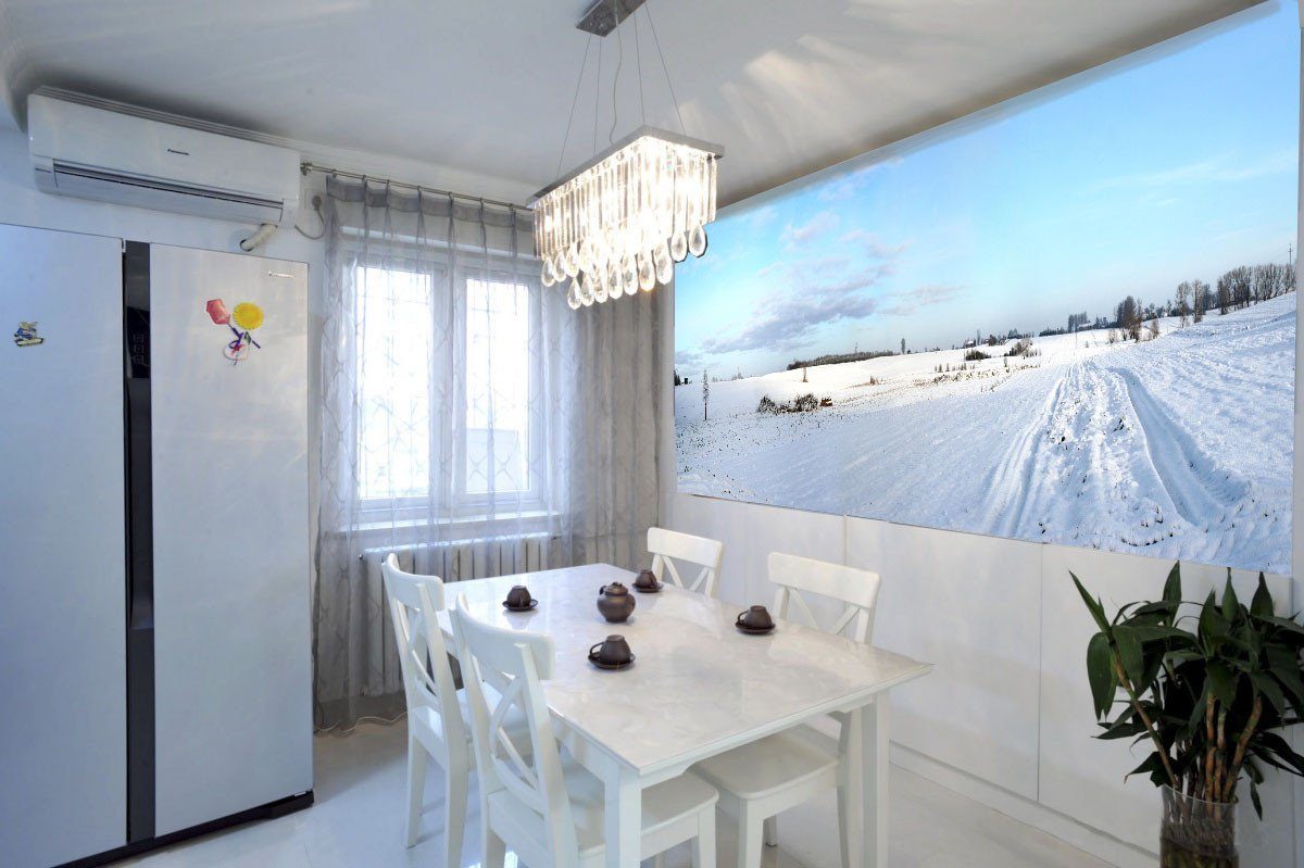 Boundless Snowfield Wallpaper AJ Wallpaper