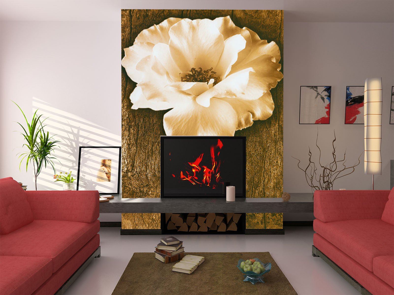 Graceful Flower Wallpaper AJ Wallpaper