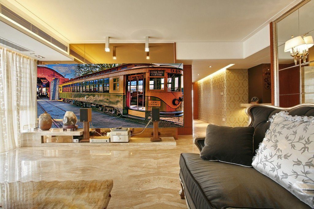 Tramcar Wallpaper AJ Wallpaper