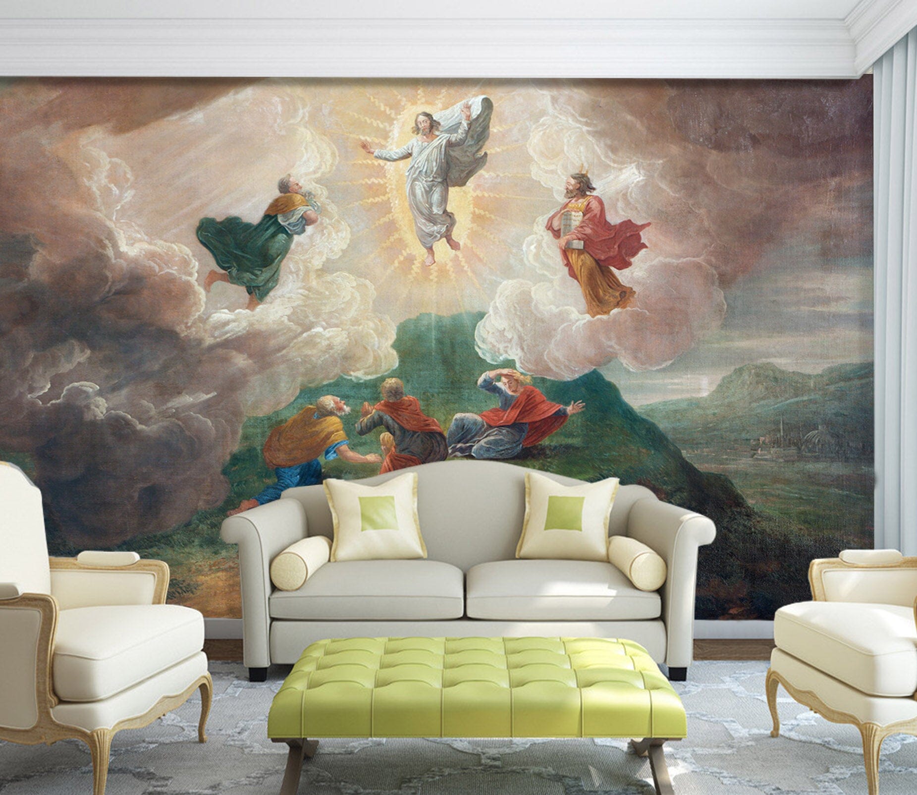 3D Golden Angel 1531 Wall Murals Wallpaper AJ Wallpaper 2