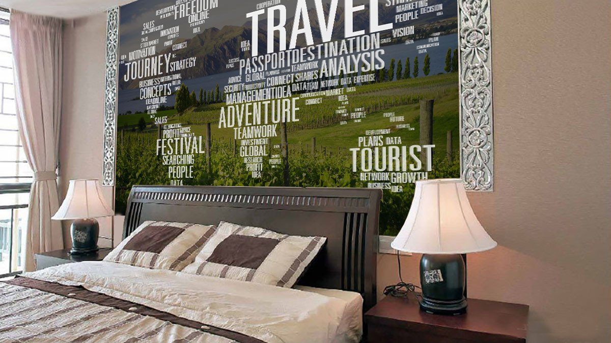 Travel Map Wallpaper AJ Wallpaper