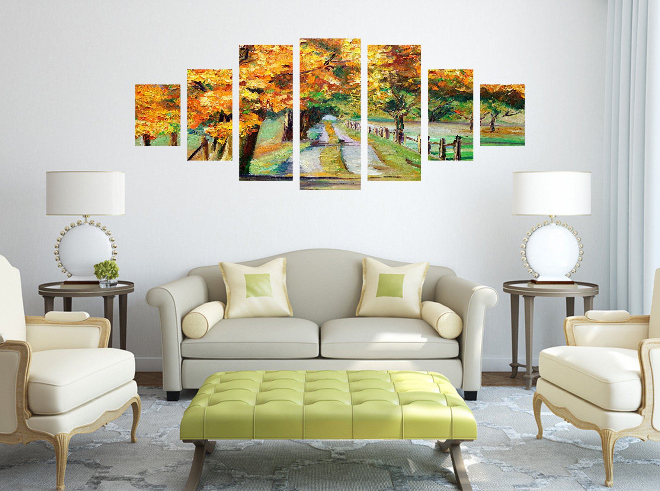 3D Oil Painting 017 Unframed Print Wallpaper Wallpaper AJ Wallpaper
