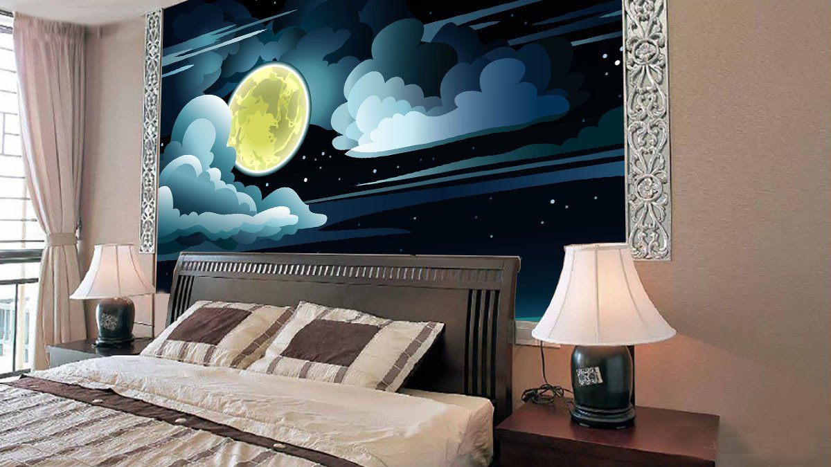 Full Moon Night Wallpaper AJ Wallpaper