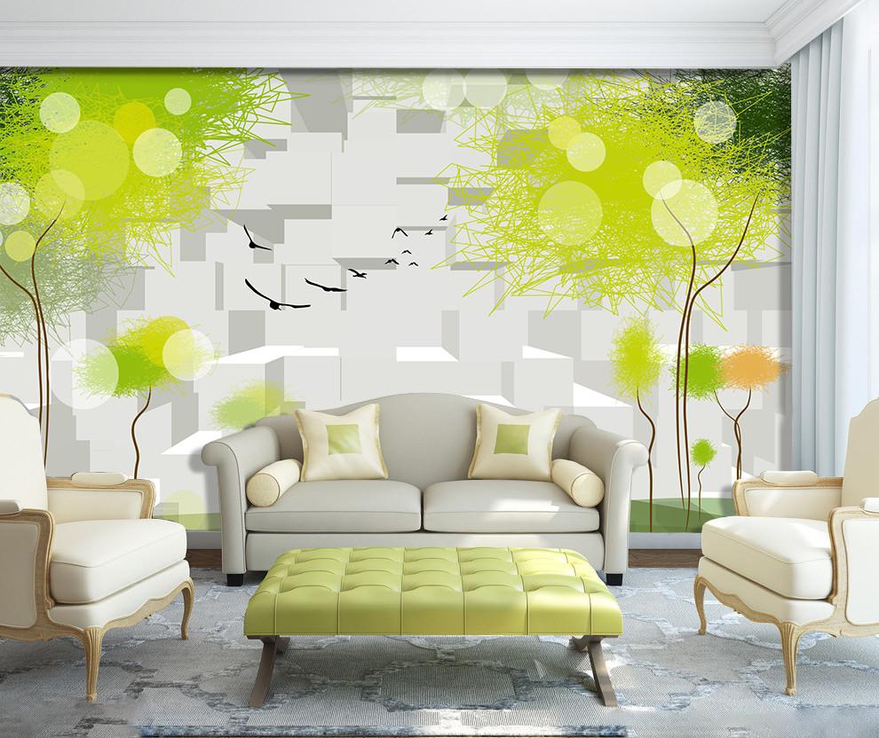 3D Painting Spring Tree 2 Wallpaper AJ Wallpapers