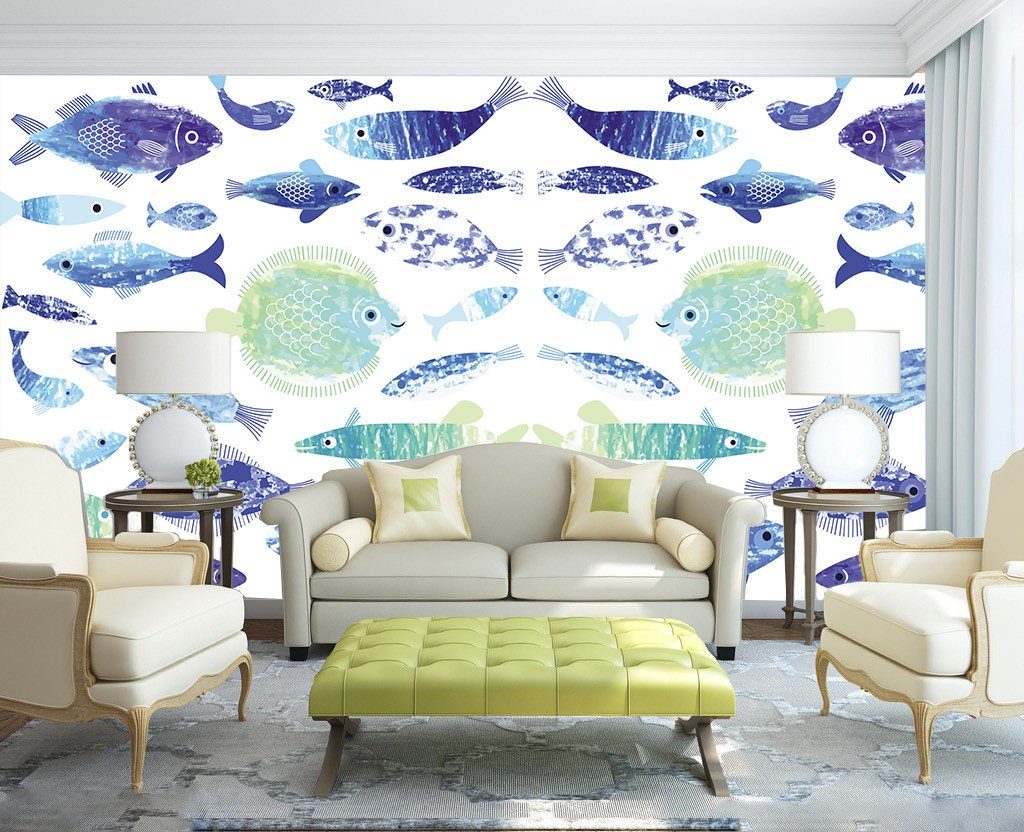 Lovely Fishes Wallpaper AJ Wallpaper