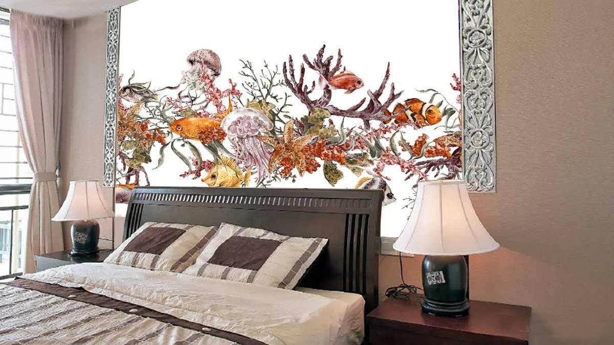 Sea Plants Fishes Wallpaper AJ Wallpaper