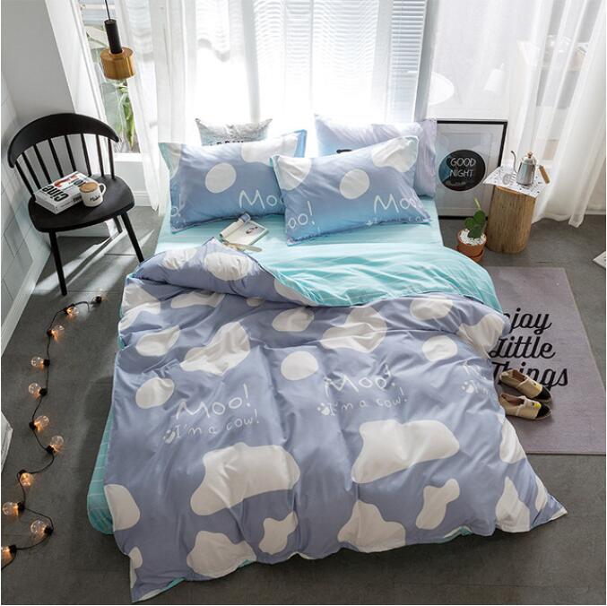 3D White Clouds 12195 Bed Pillowcases Quilt