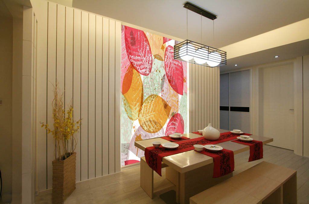 Colored Leaves Wallpaper AJ Wallpaper