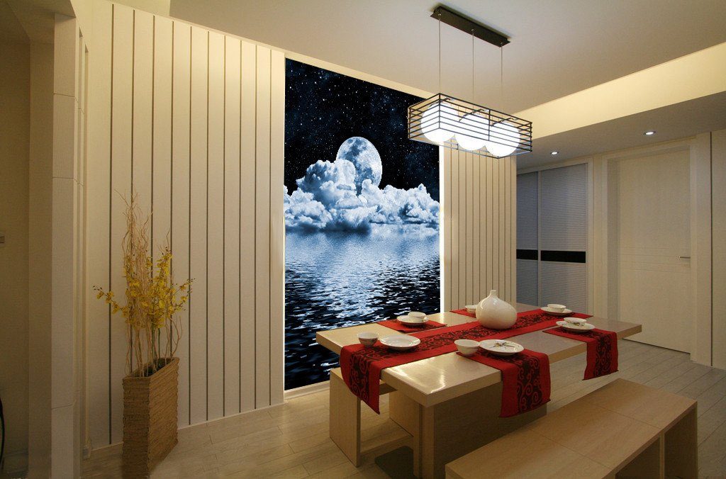 Full Moon Sky 1 Wallpaper AJ Wallpaper